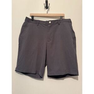 Bonobos Golf Mens Highland Tour Golf Shorts Dark Gray Solid 8" Inseam Size‎ 36